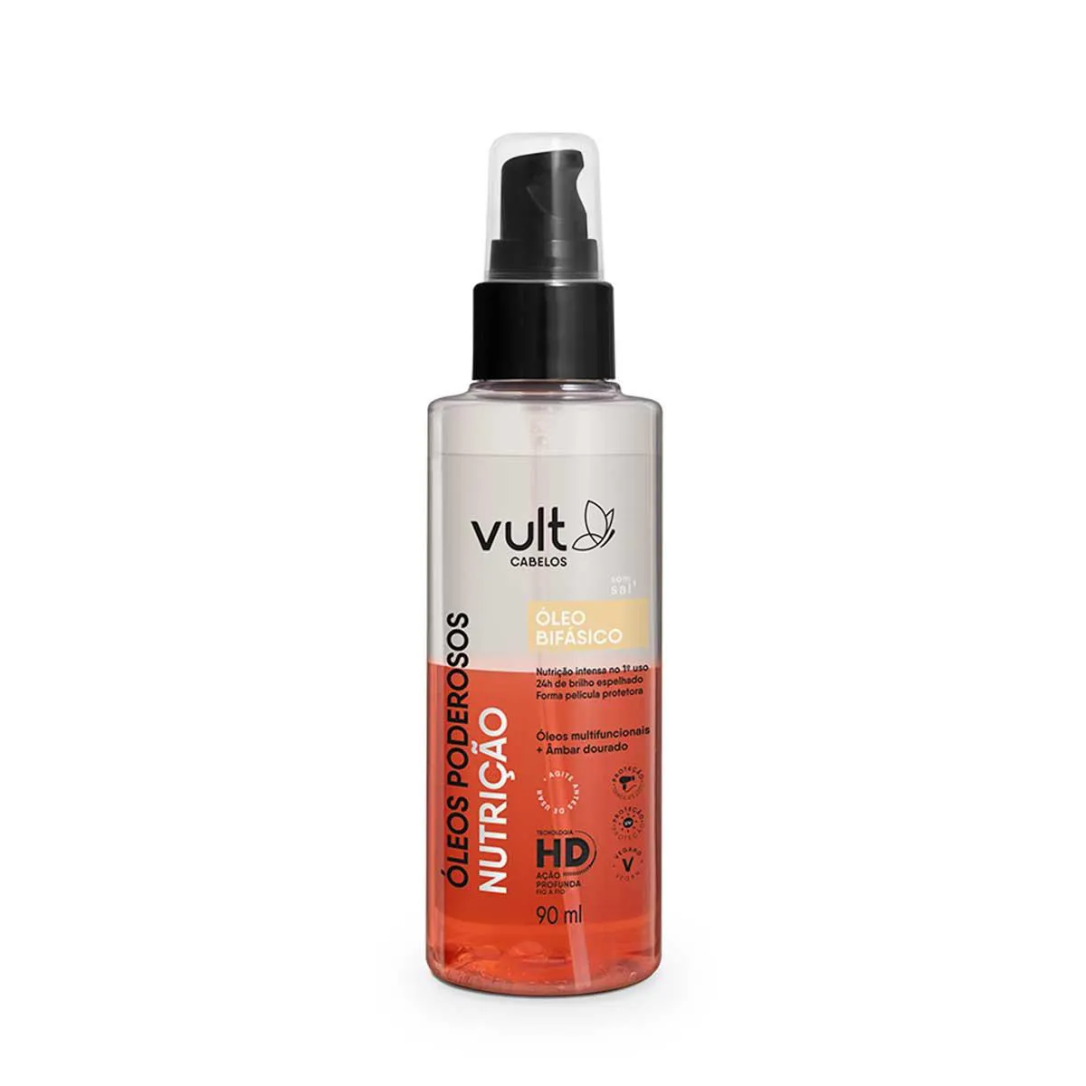 Óleo Capilar Bifásico Vult Óleos Poderosos 90ml