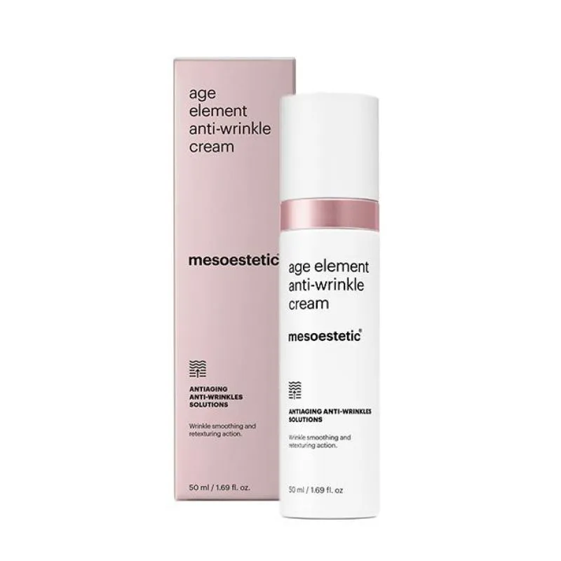 Creme hidratante antirrugas - age element mesoestetic