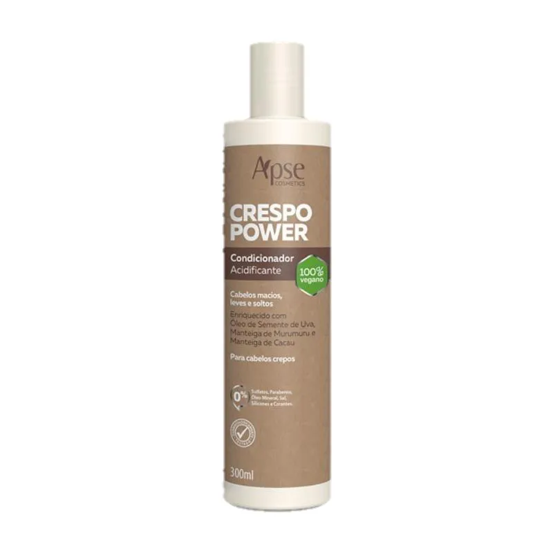 Condicionador crespo power 300ml - (apse)