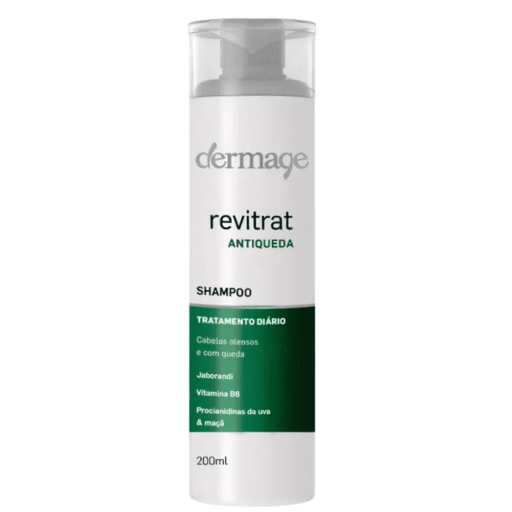 Shampoo Anticaspa Dermage Revitrat Antiqueda 200ml