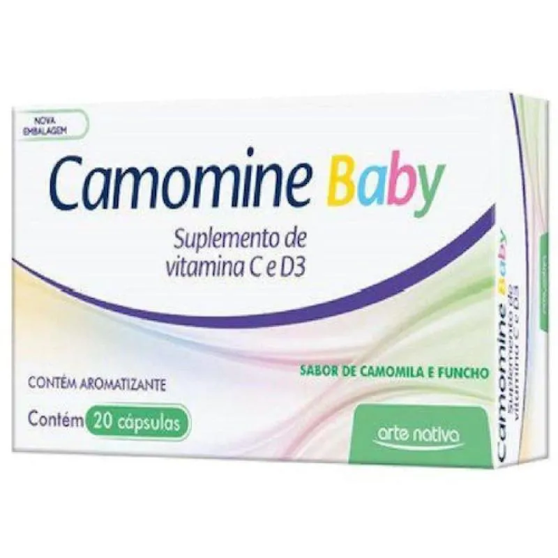 Camomone Baby 20 cápsulas - Arte Nativa