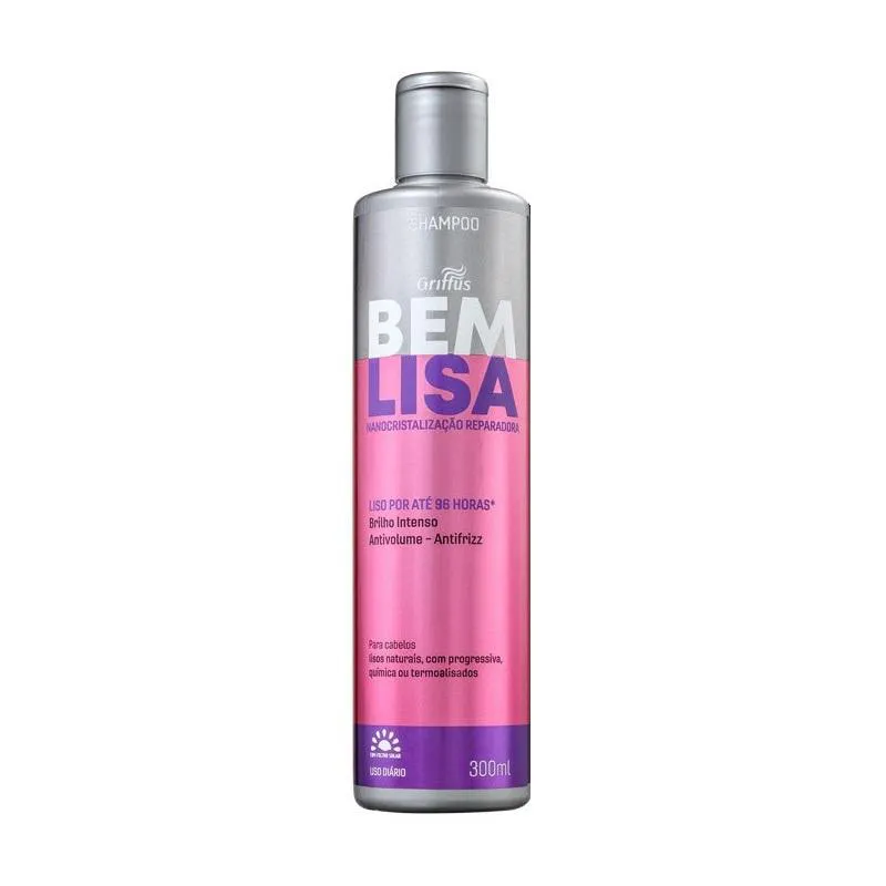 Shampoo bem lisa griffus 300ml