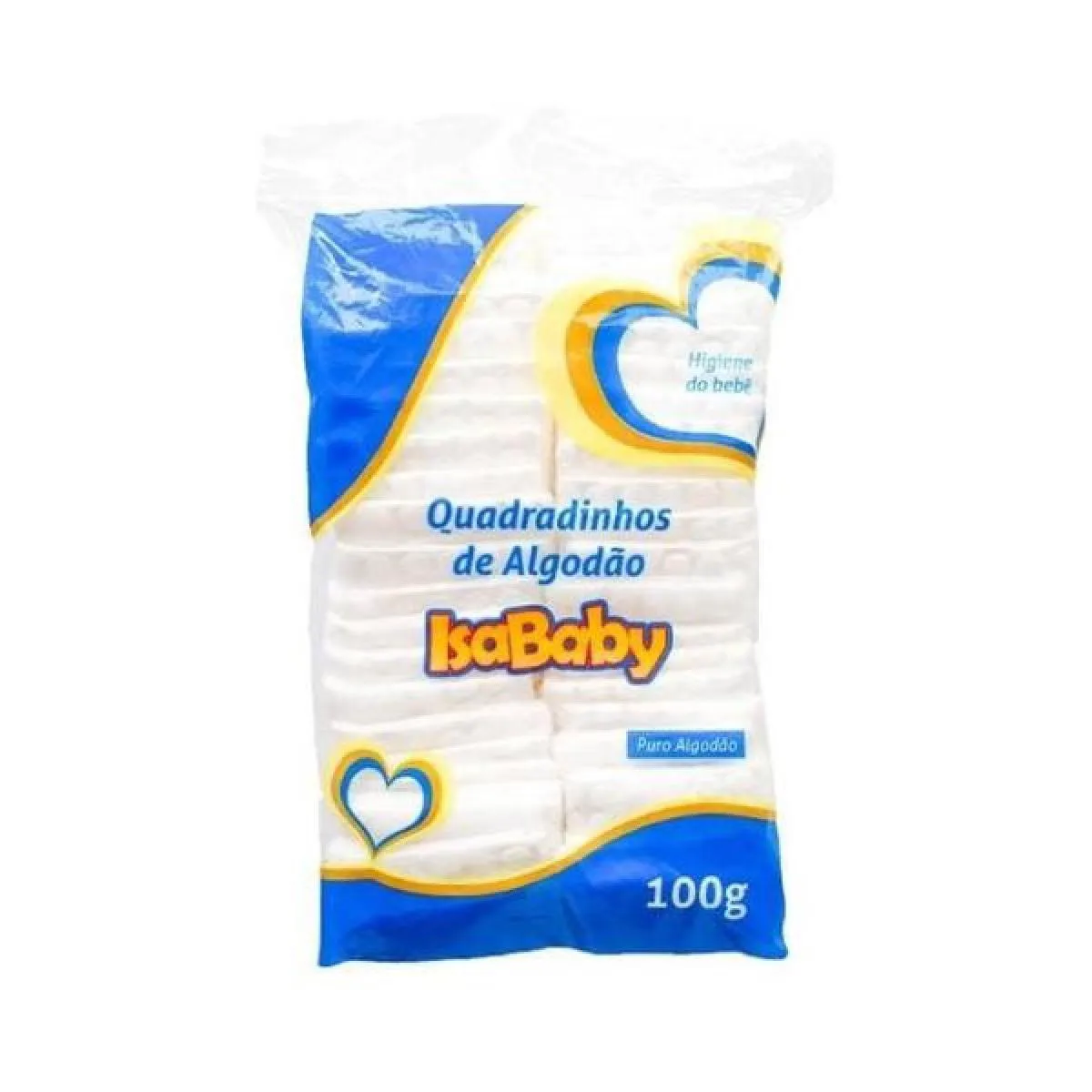 Algodão Quadradinhos Isababy 100g