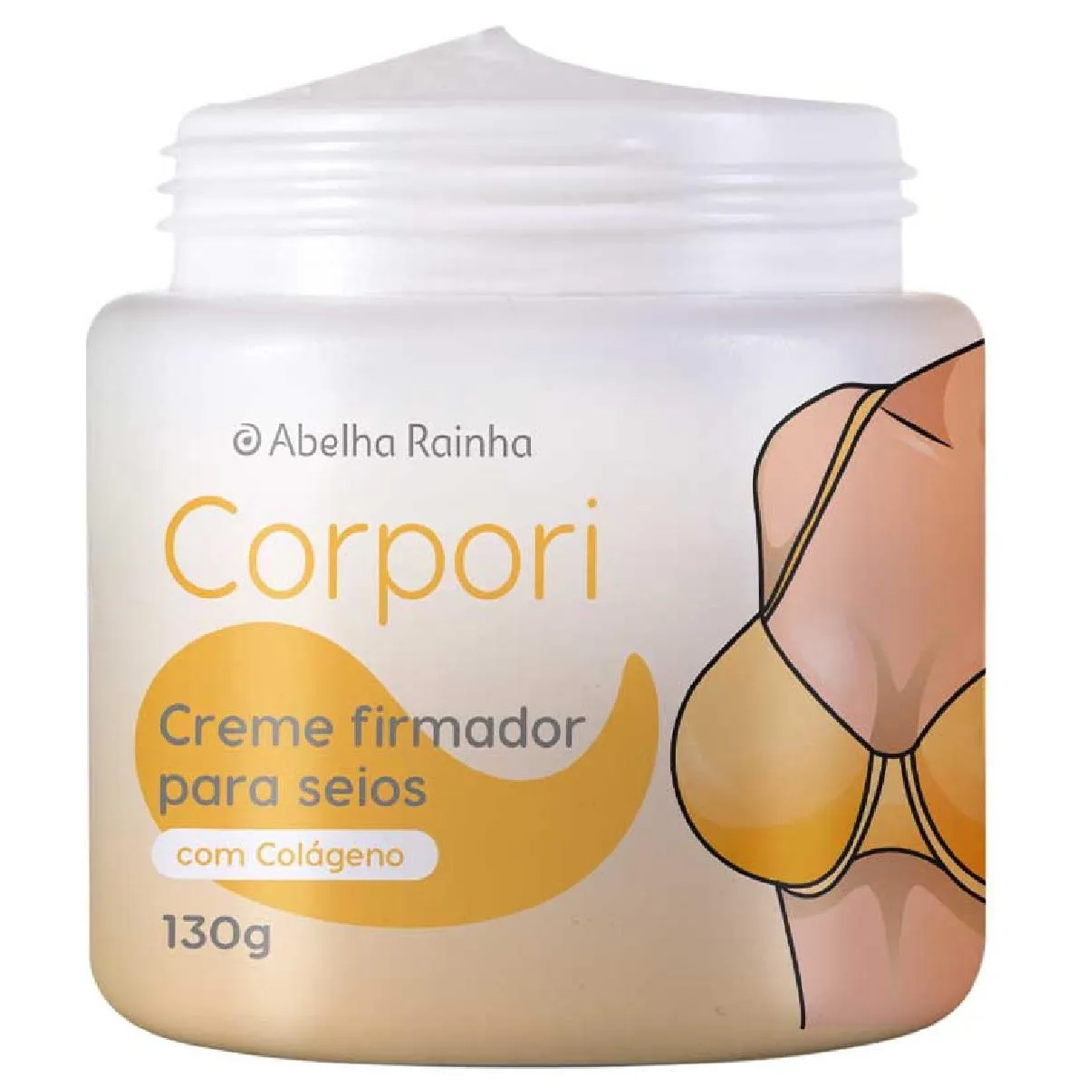 Creme Firmador para Seios com Colágeno Corpori Abelha Rainha 130g