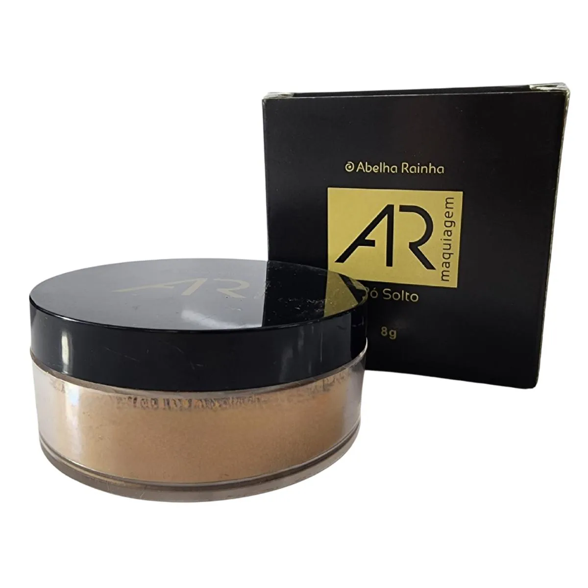 Pó Facial Solto Porcelana 05 Fps 15 Ar Maquiagem Abelha Rainha 8g