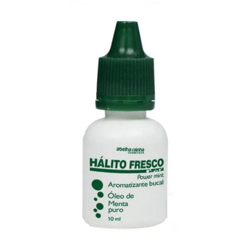 Aromatizante Bucal Power Mint Hálito Fresco Abelha Rainha 10ml