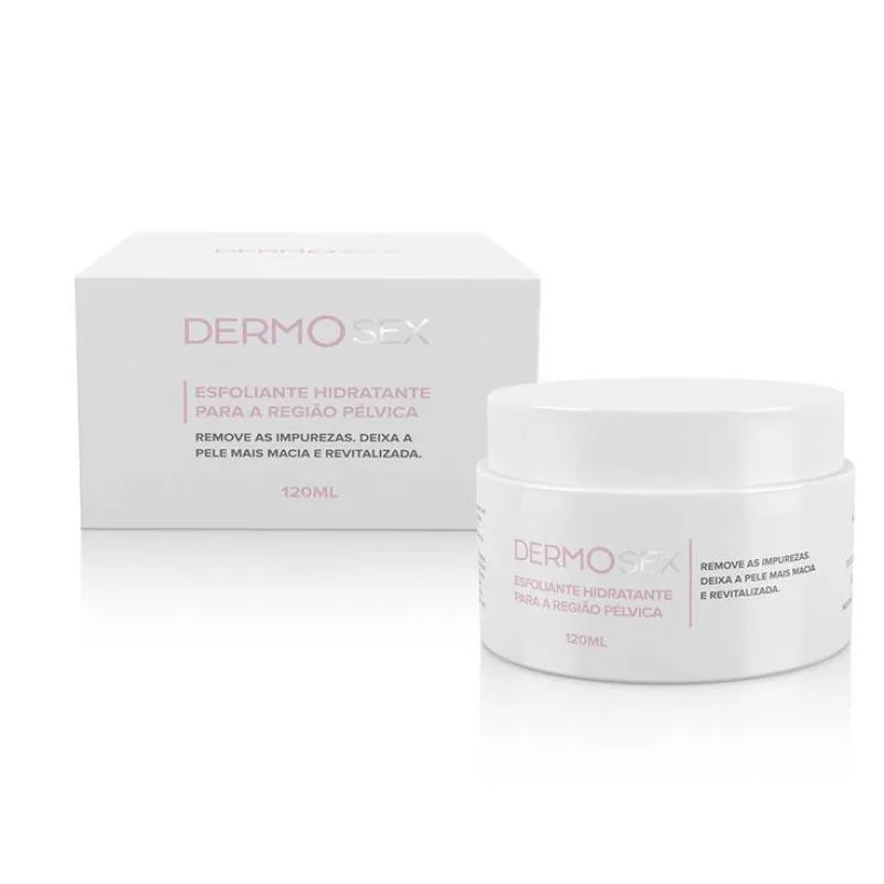 Esfoliante Hidratante para Região Pélvica Dermosex - 120 Ml