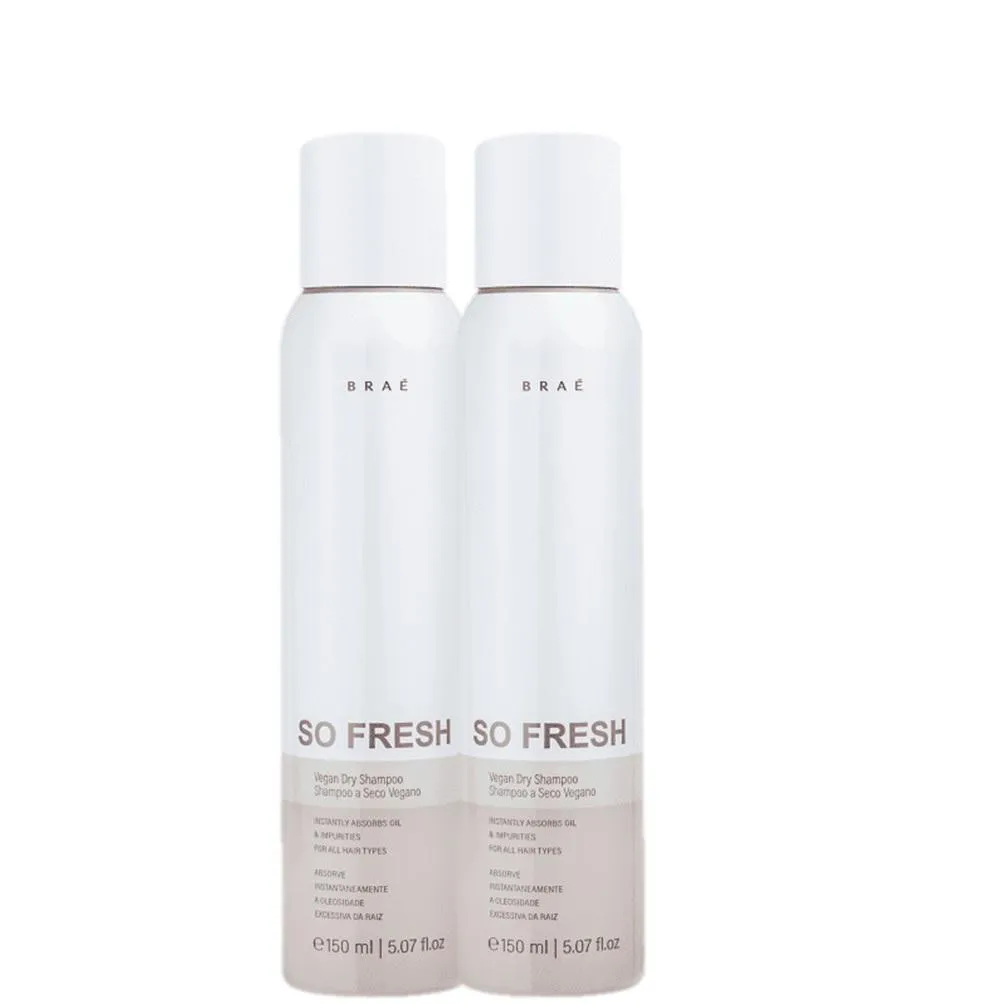 Kit Braé So Fresh - Shampoo a Seco 150ml (2 Unidades)