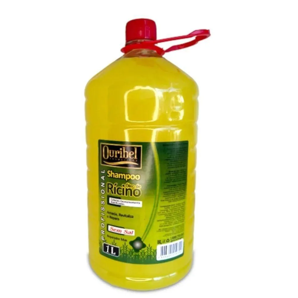 Ouribel Shampoo 1 Litro Oleo de Ricino