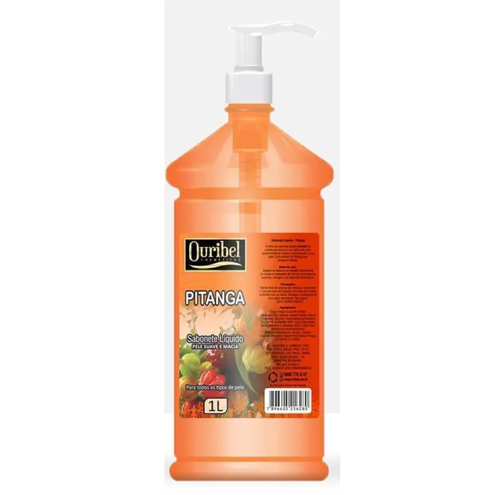 Ouribel Sabonete Liquido 1 Litro Pitanga