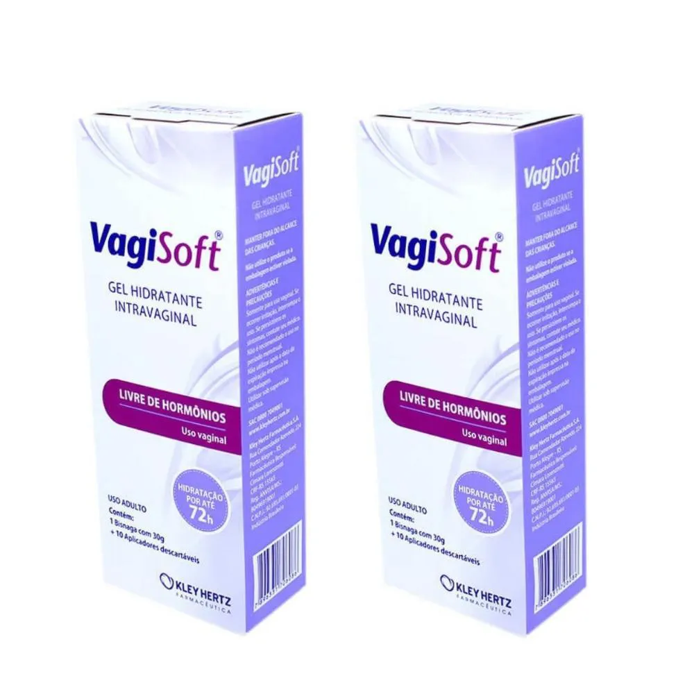 Vagisoft Gel Hidratante Intravaginal 10 Aplicadores (2un)