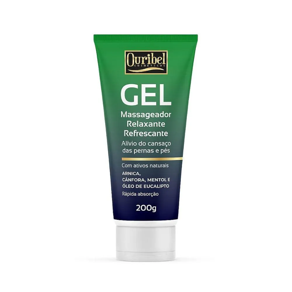 Gel Massageador Relaxante Ouribel 200gr