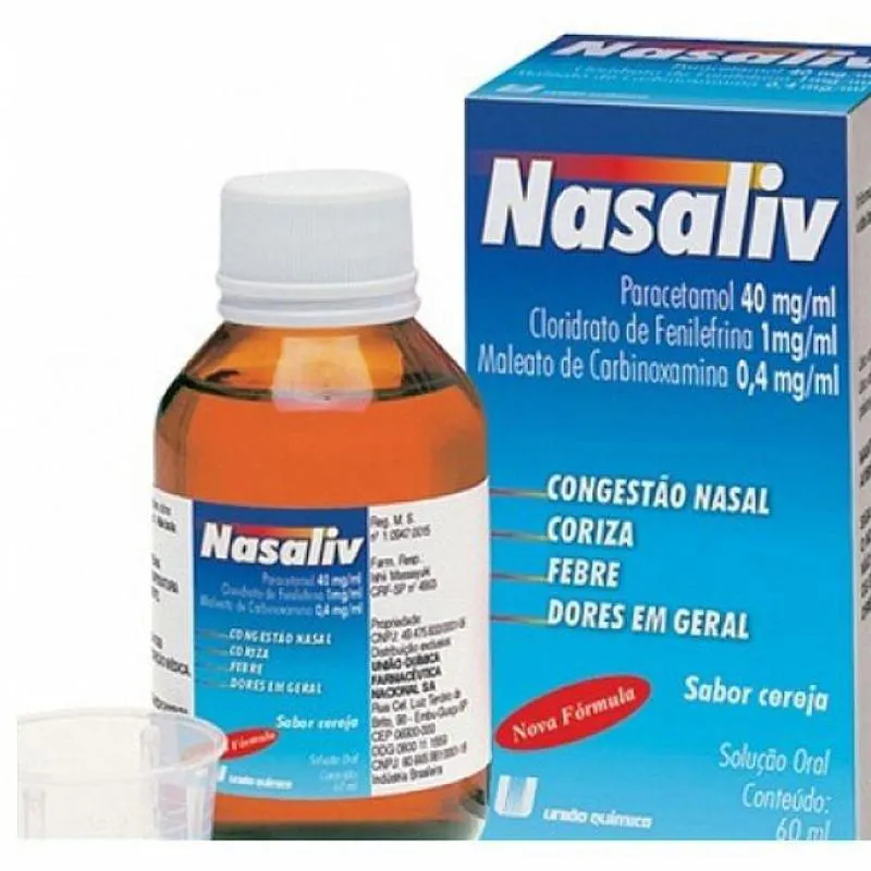 Nasaliv 60ml Uniao Quimica