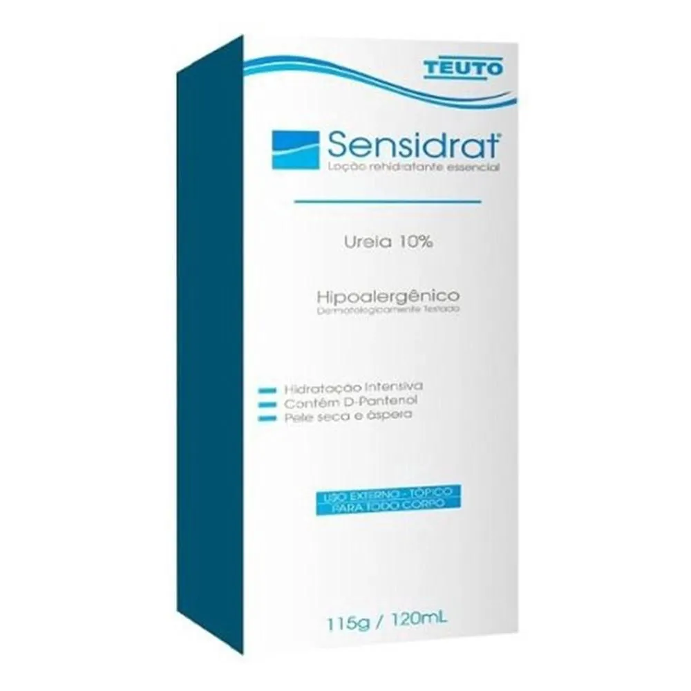 Sensidrat Locao Rehidratante 10% 120 Ml