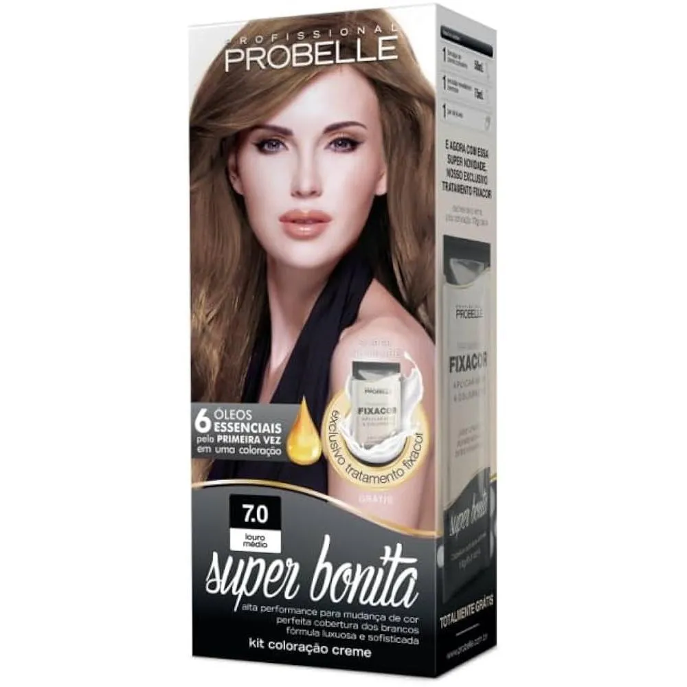 Tintura Probelle Super Bonita 7.0 Louro