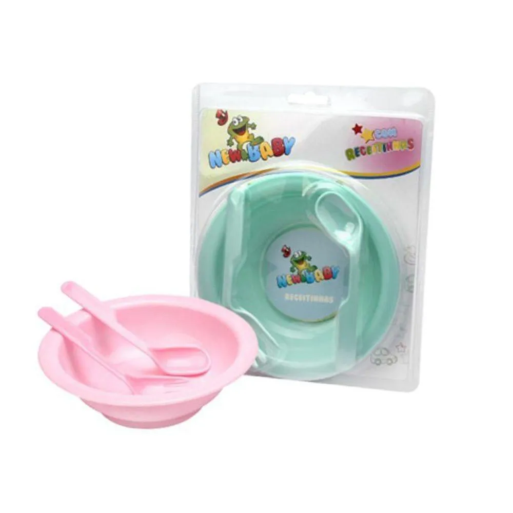 New Baby Kit Refeicao Papinha (colors)
