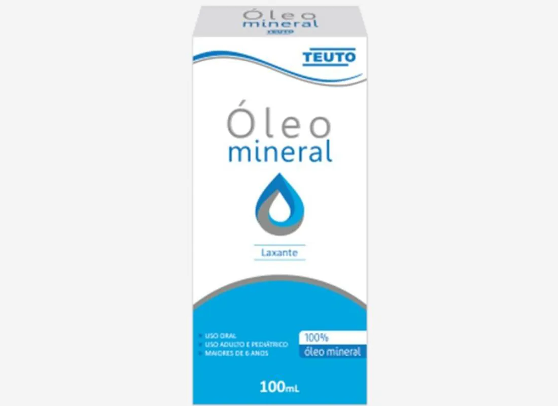 Oleo Mineral 100% 100ml Teuto