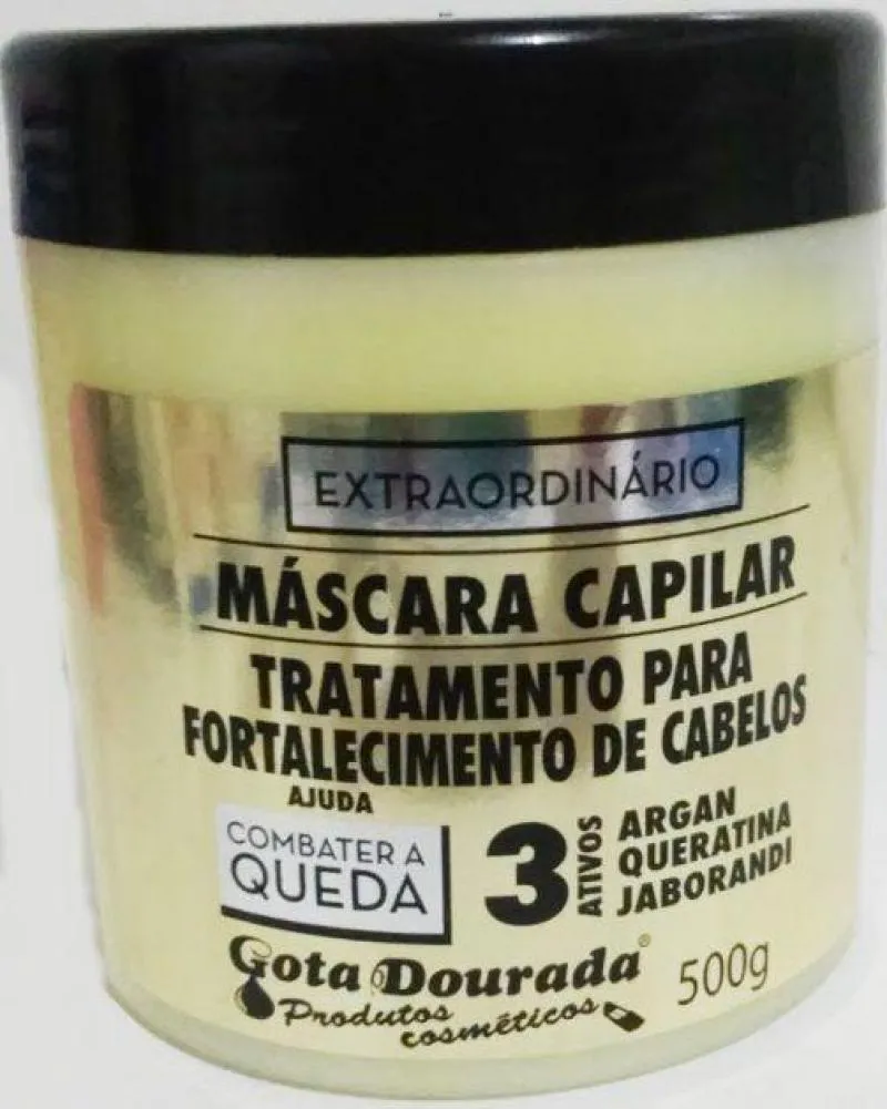 Mascara Gota Dourada Extraordinario 3 Ativos 500gr