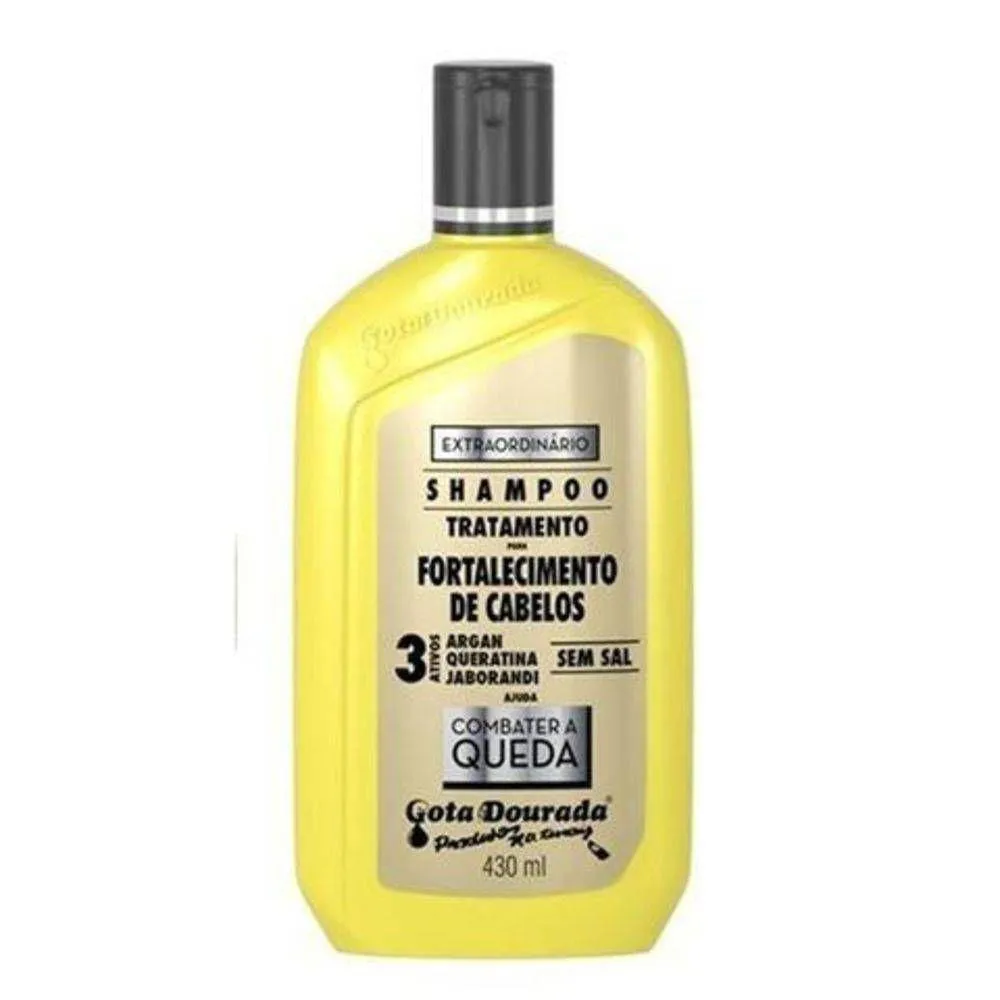 Shampoo Anticaspa Gota Dourada Extraordinário Antiresíduos 430ml