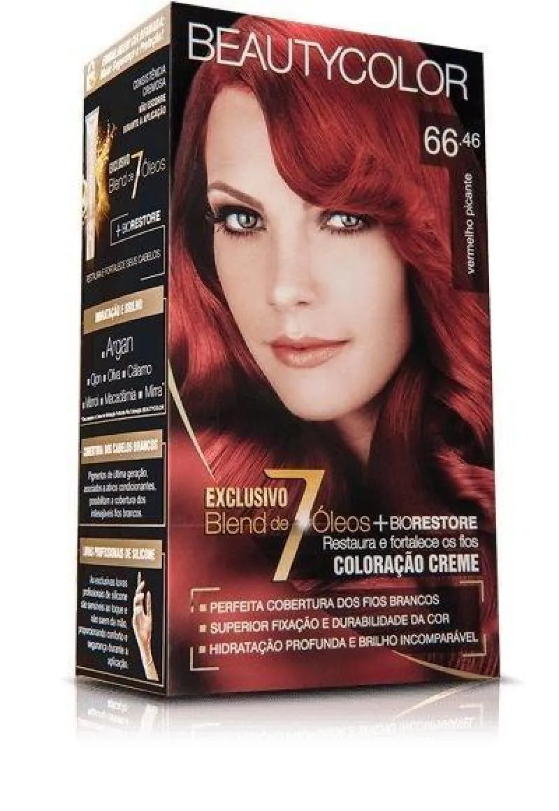 Tintura Beauty Color 66.46 Vermelho Picante (especial)
