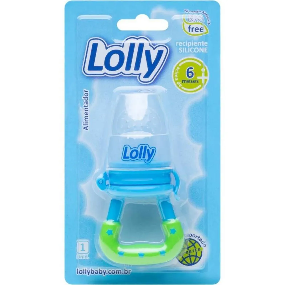 Alimentador Infantil Lolly + de 6 Meses Azul Ref:7360-01