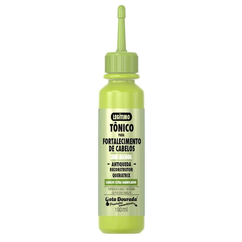 Tonico Capilar Gota Dourada Antiqueda Reconstrutor 100ml