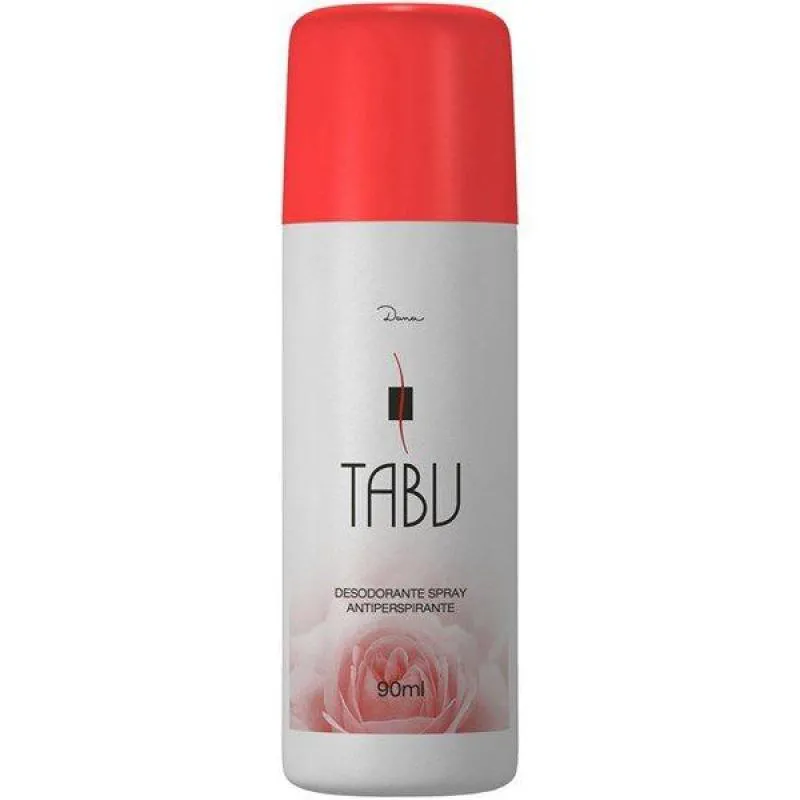 Desodorante Antitranspirante Spray Tabu Feminino 90ml