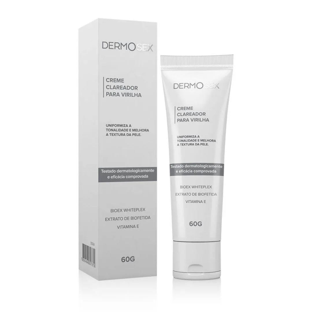Clareador Íntimo Feminino Fórmula Exclusiva Dermosex 60g