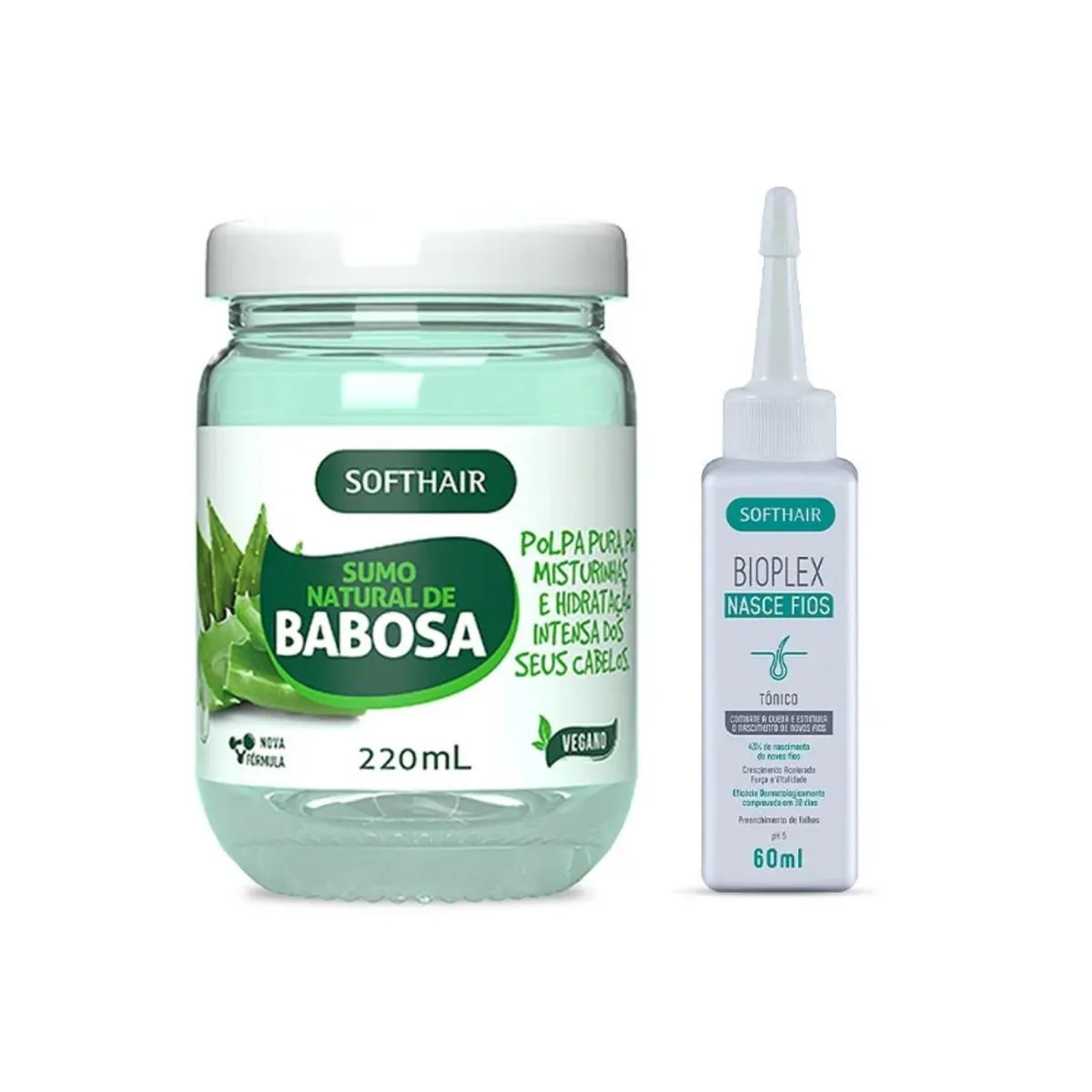 Polpa Sumo Aloe Vera Babosa Natural e Tônico Crescer Cabelo
