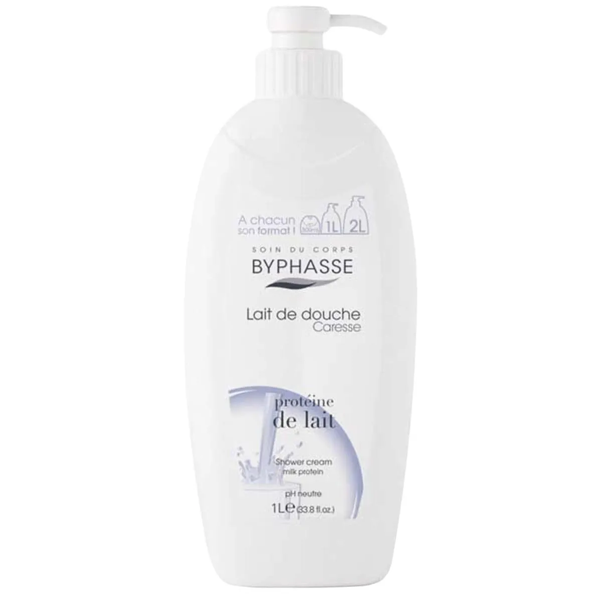 Byphasse Caresse Protéine de Lait - Sabonete Corporal 1l