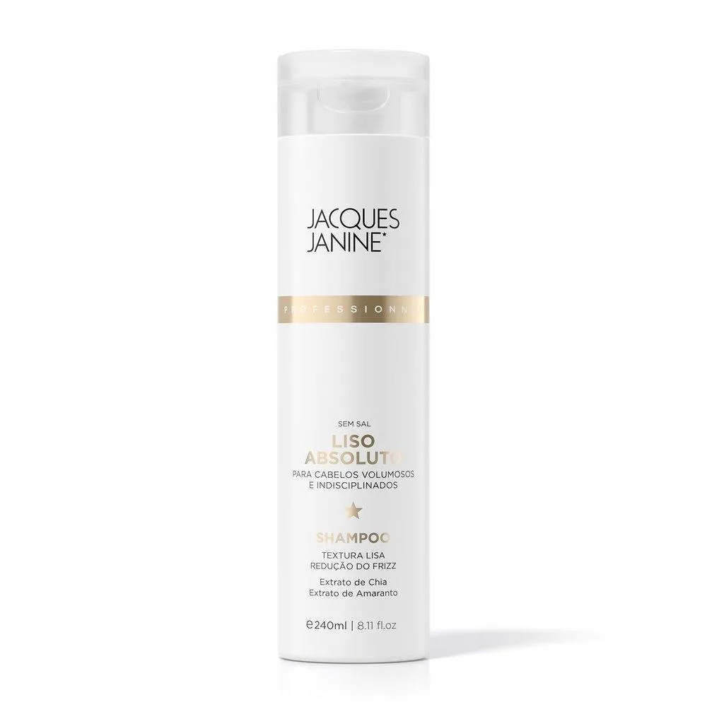 SHAMPOO JACQUES JANINE LISO ABSOLUTO - 240ML