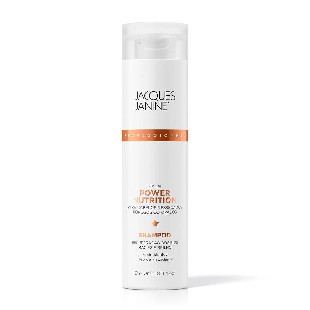 SHAMPOO JACQUES JANINE POWER NUTRITION - 240ML