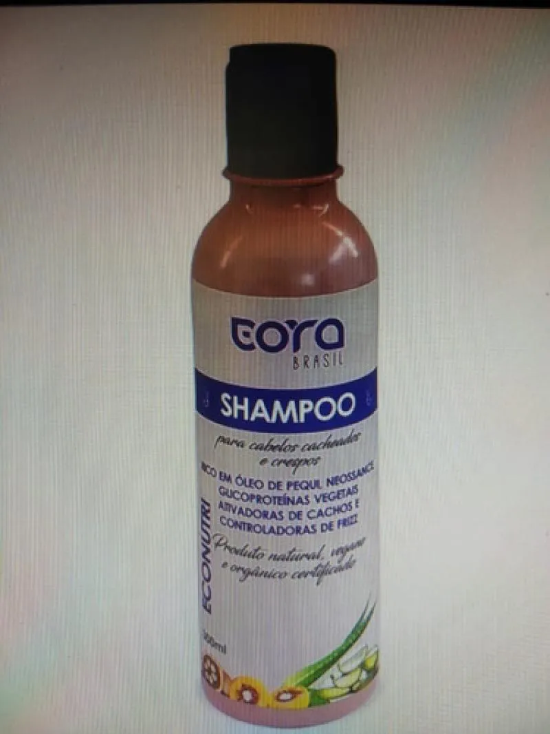 Shampoo Cabelos Cacheados Crespos 100% Vegano Orgânico Eora