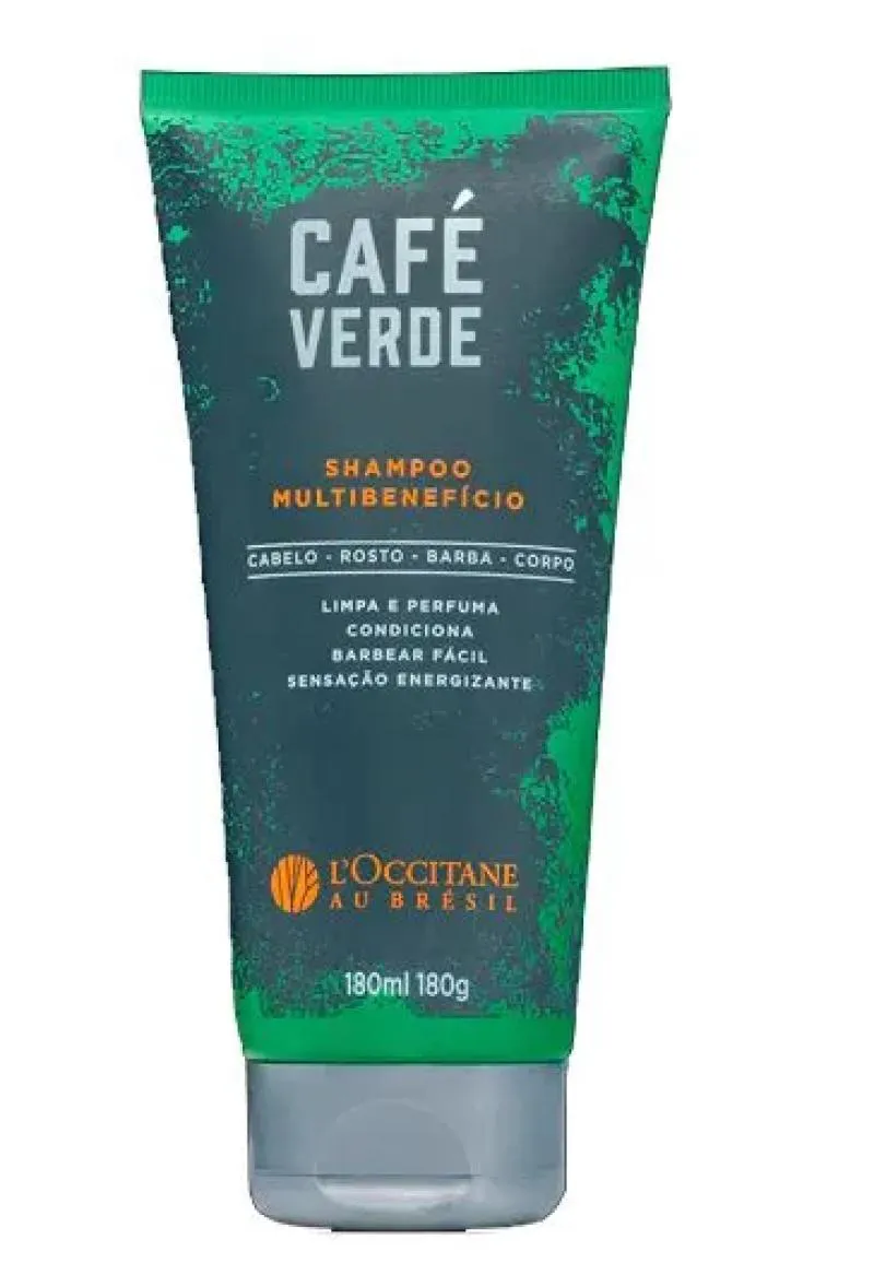 L´occitane Au Brésil Shampoo Multibenefício Café Verde 180ml