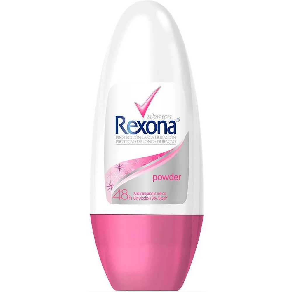 Desodorante Antitranspirante Roll-on Rexona Woman Powder 50ml