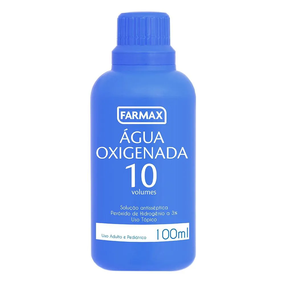 Água Oxigenada 10v 100ml Farmax