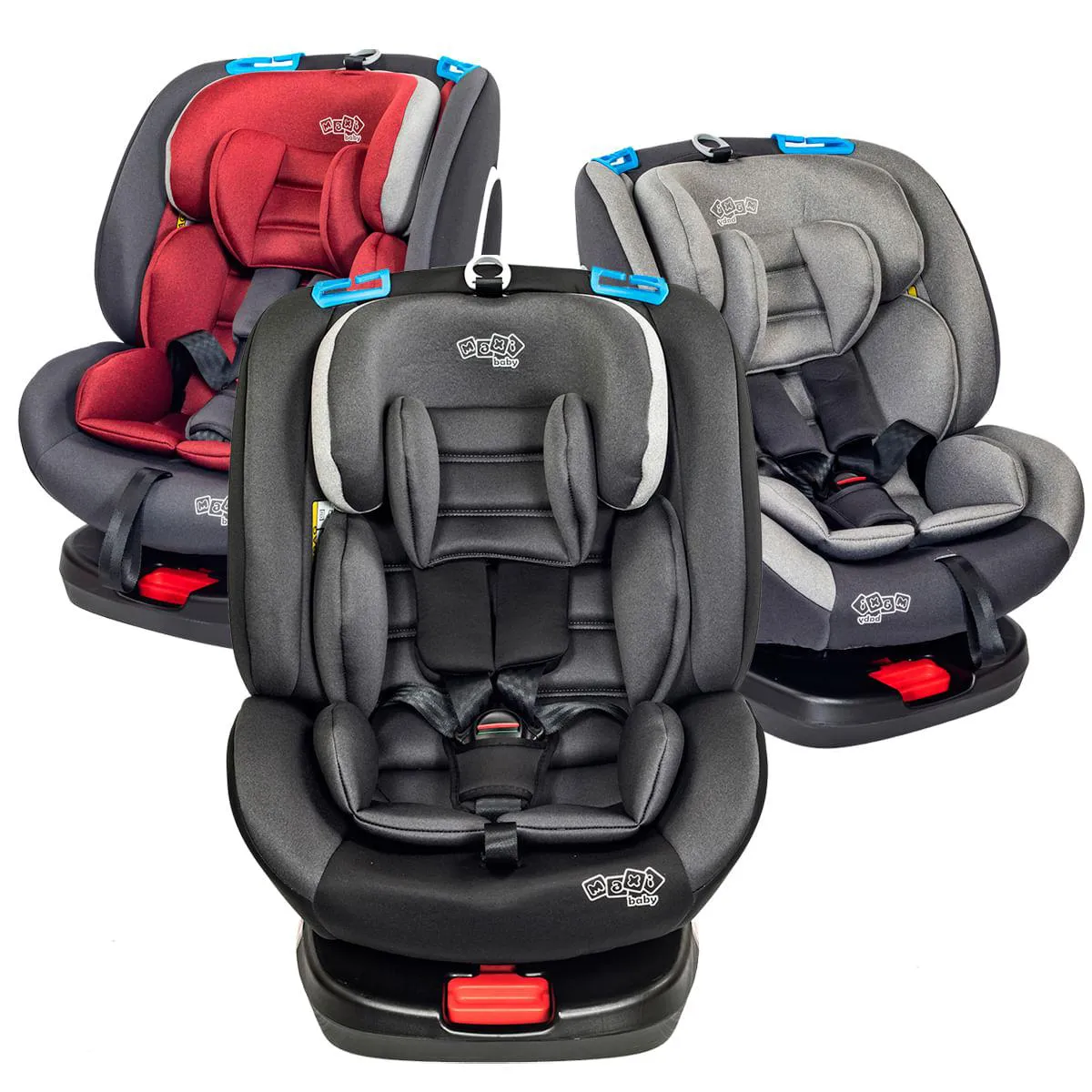 Cadeira de Carro Infantil Max360 Isofix 36Kgs Maxi Baby Vermelho