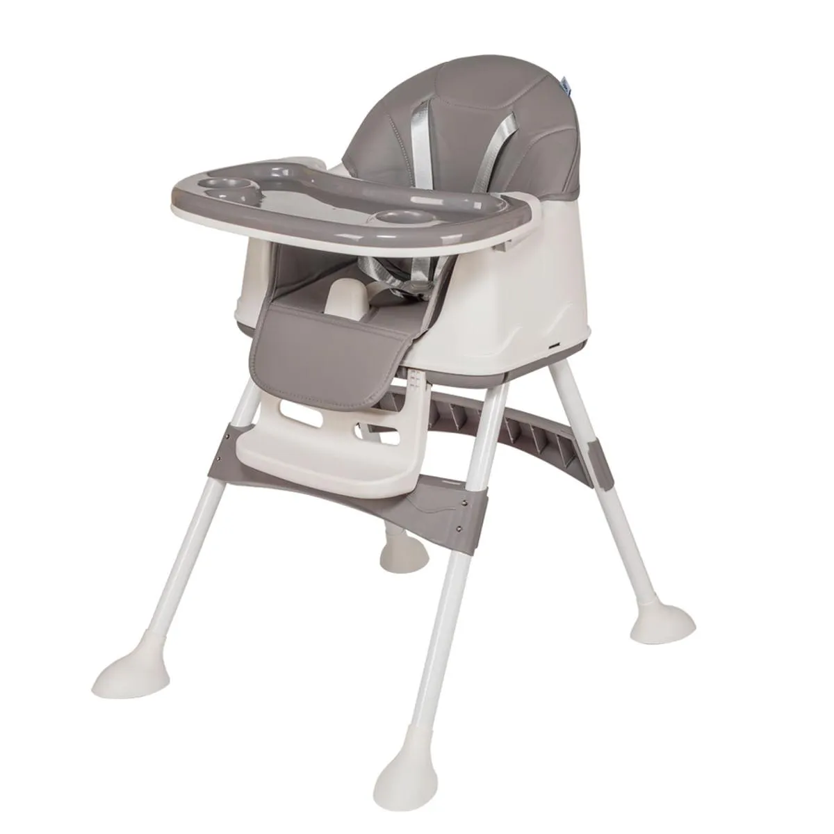 Cadeira de Alimentação Portátil Bebê Honey Maxi Baby Cinza