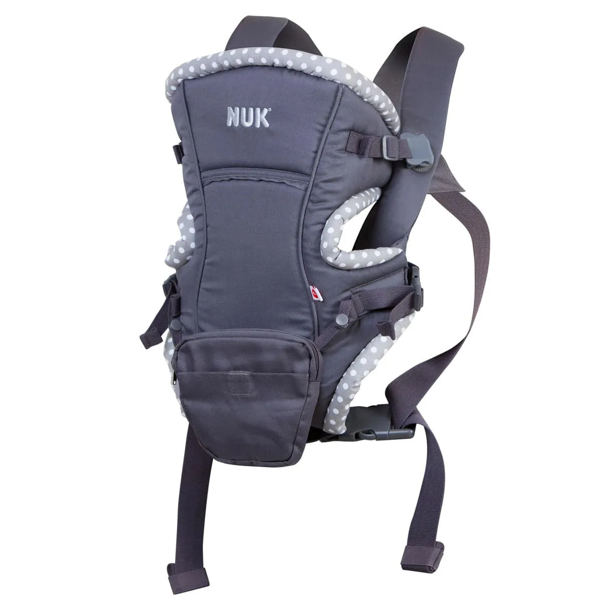 Canguru Baby Carrier Natural Fit 3 em 1 Cinza - Nuk