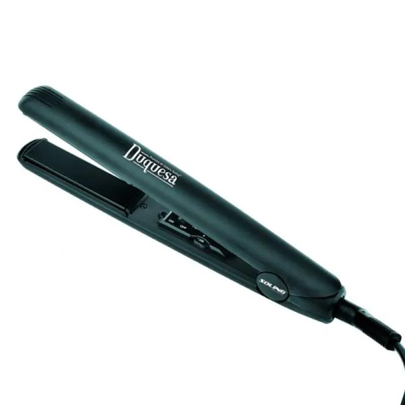 Prancha Chapinha Alisadora Soling Duquesa Preta 200 ºc / 392 ºf Bivolt