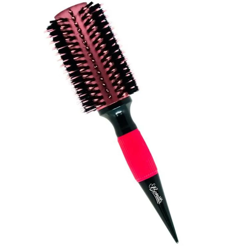 Escova de Cabelo Pop Color Bonitta Brilho Marco Boni 65mm Vermelho