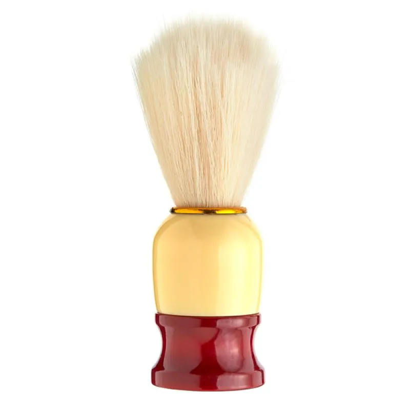 Pincel de Barba Gold Series Super Barba Bordô