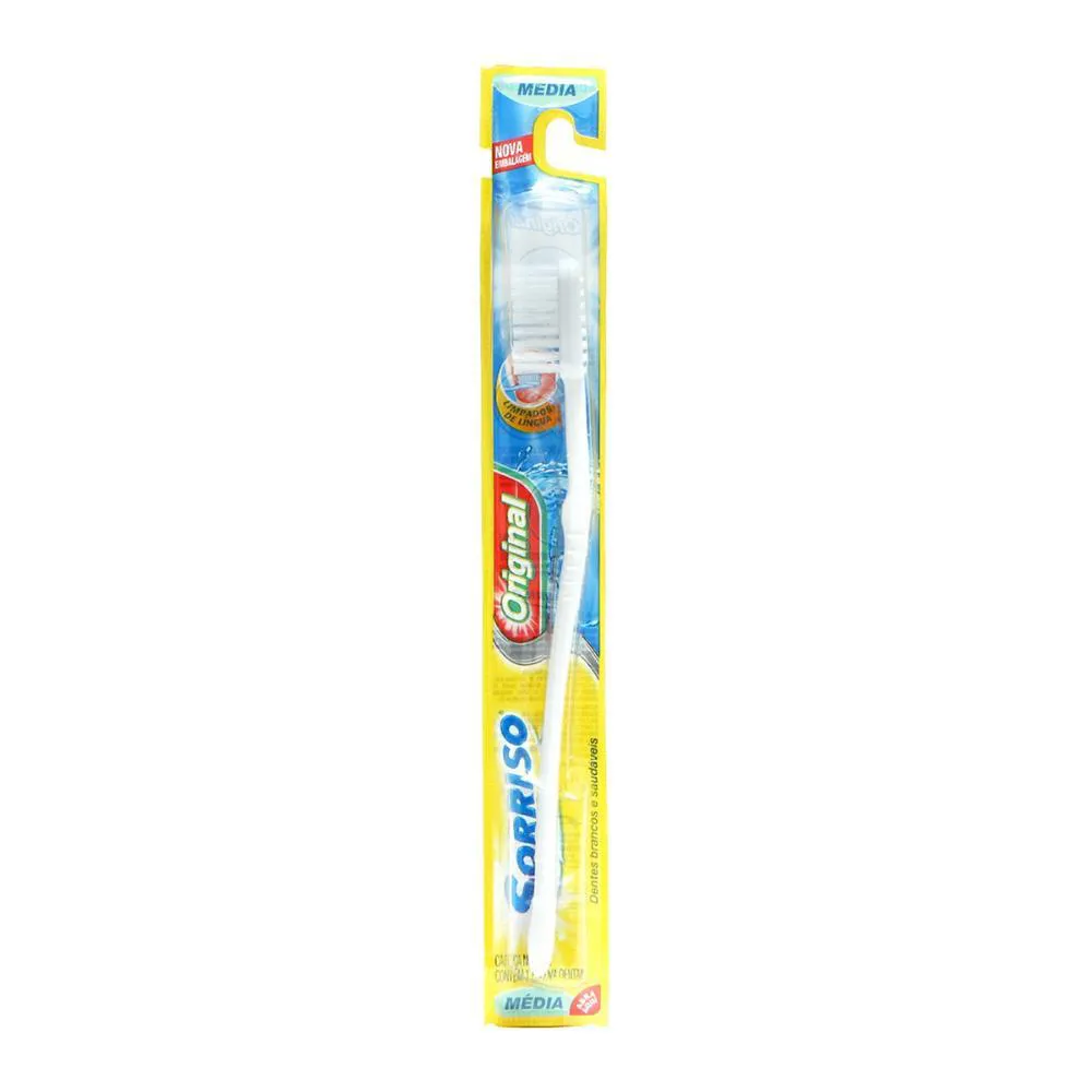 Escova Dental Sorriso Original Média