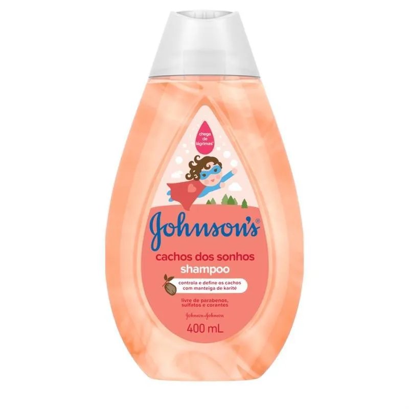 Shampoo Johnson's Baby Cachos Definidos 400ml