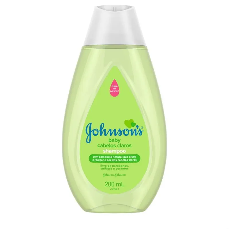 Shampoo Johnson's Baby Cabelos Claros Suavidade 200ml