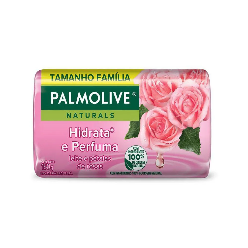Sabonete em Barra Palmolive Naturals Hidrata & Perfuma 150g