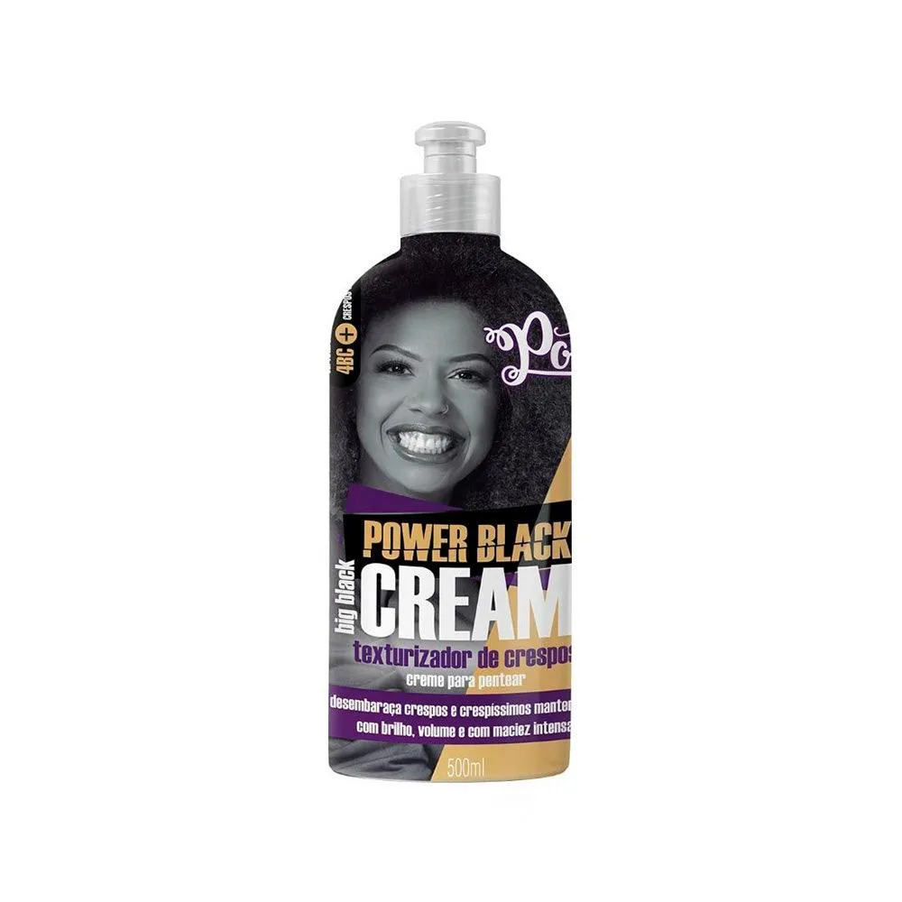 Creme para Pentear Soul Power Black Big Black Cream 500ml