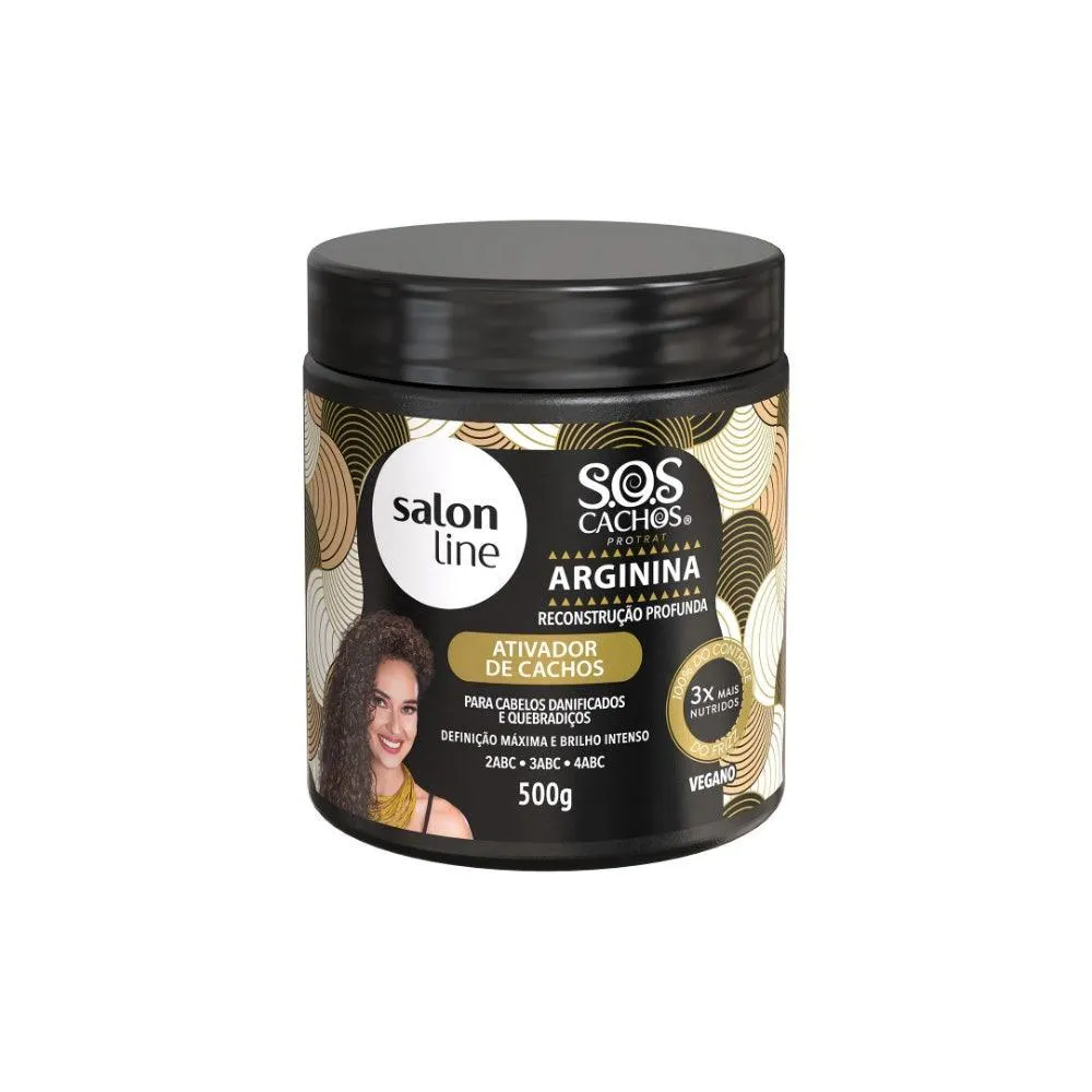Ativador de Cachos Salon Line Reconstrução 500g