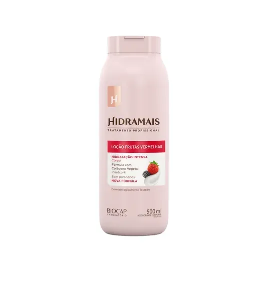 Loção Hidratante Hidramais Frutas Vermelhas e Champagne 500ml