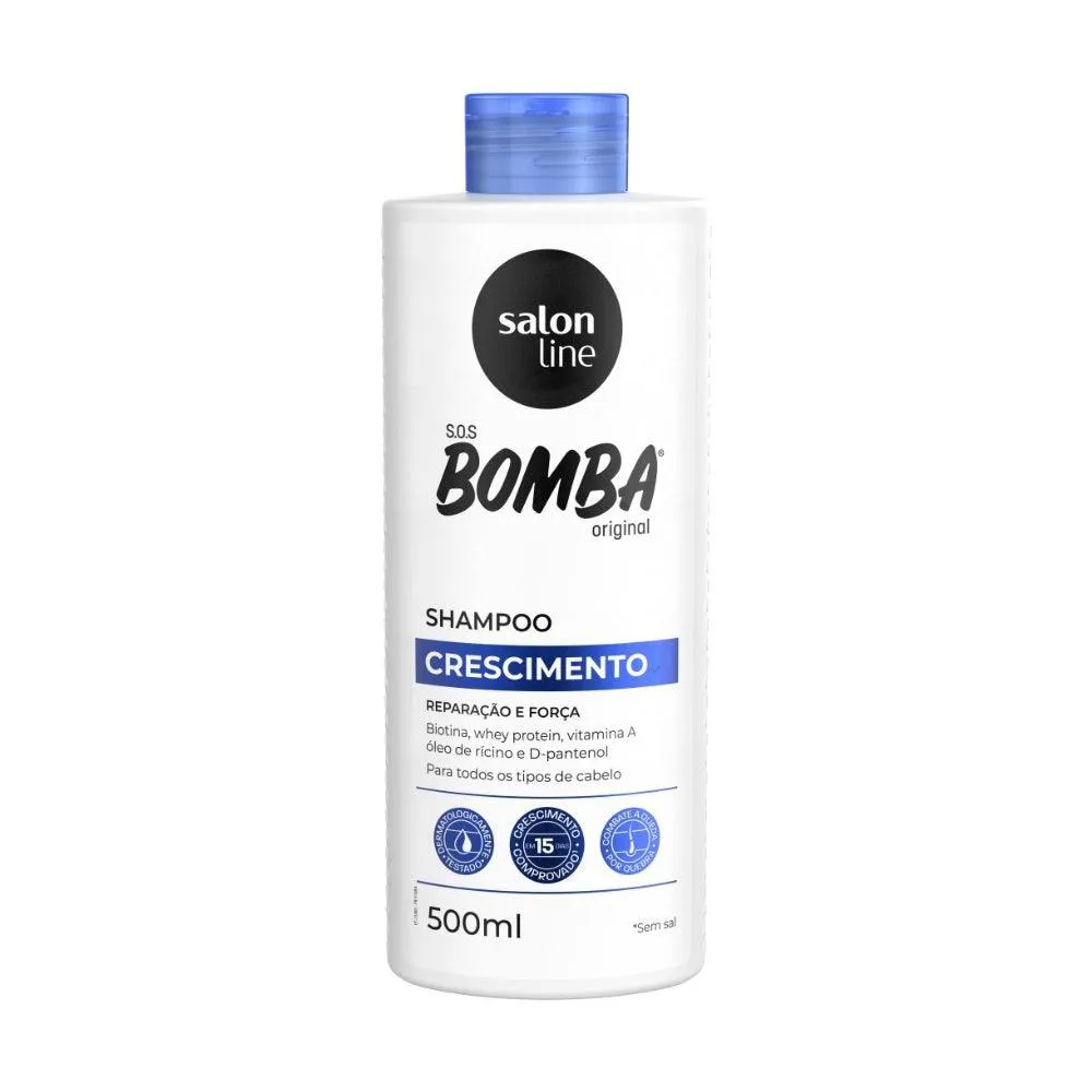 Shampoo Salon Line Sos Bomba Vitaminas 500ml